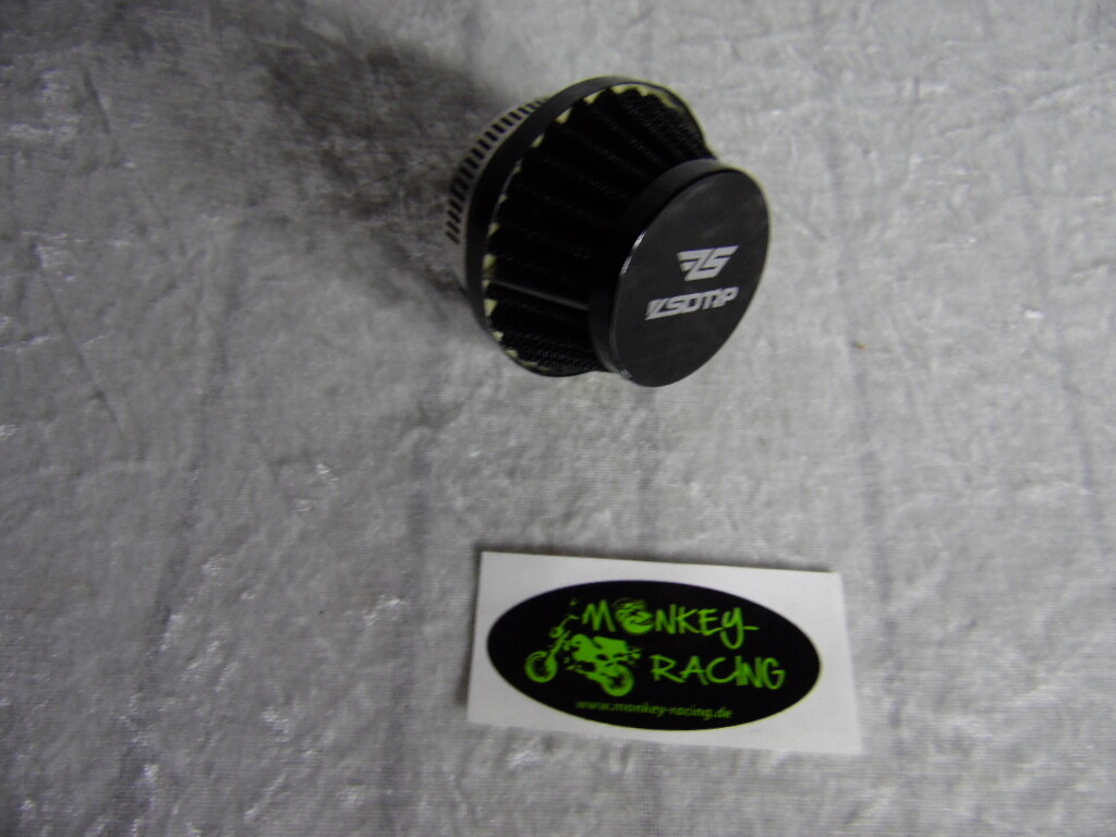 Luftfilter universal  Sport 48-50mm, schwarz