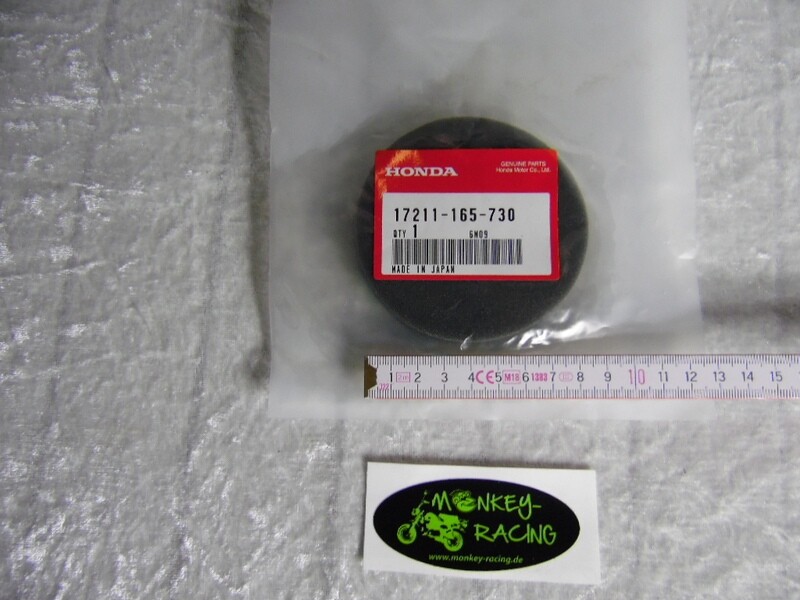 Luftfilter-Einsatz  original Honda Monkey 50