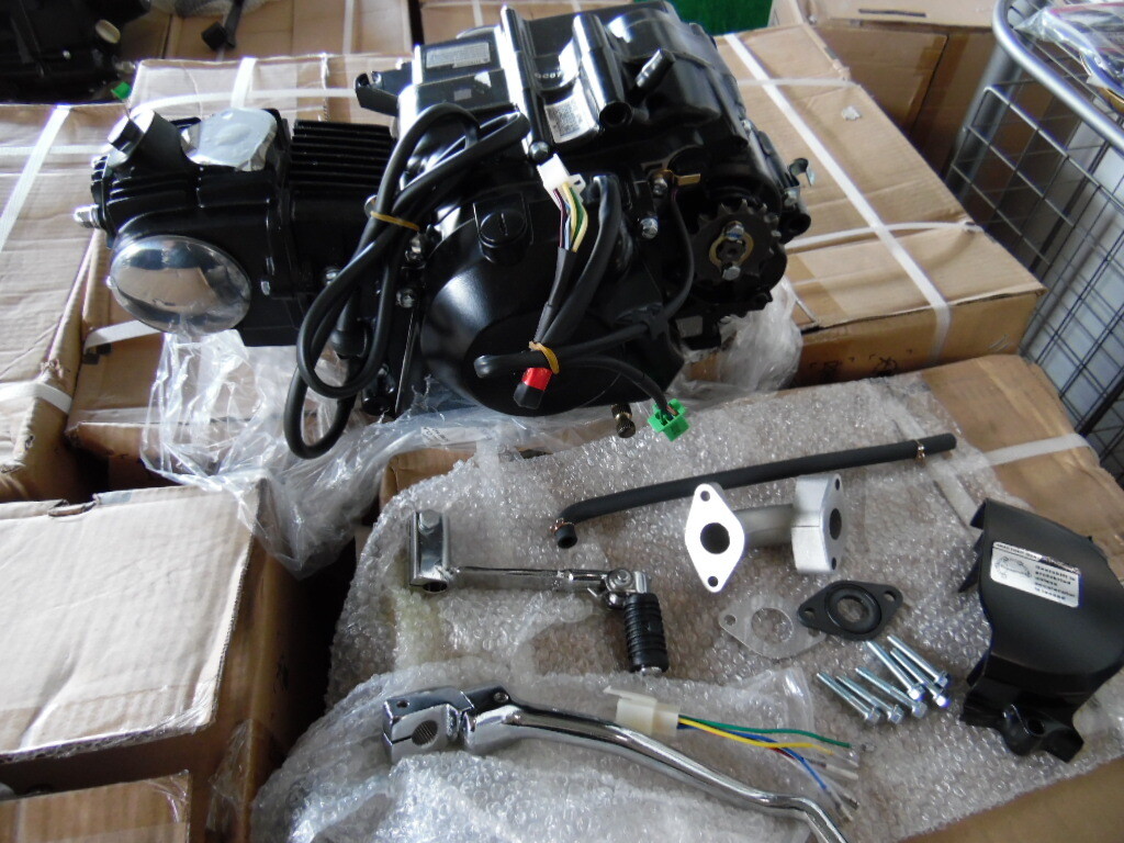 Loncin 70 Motor  E-Start schwarz