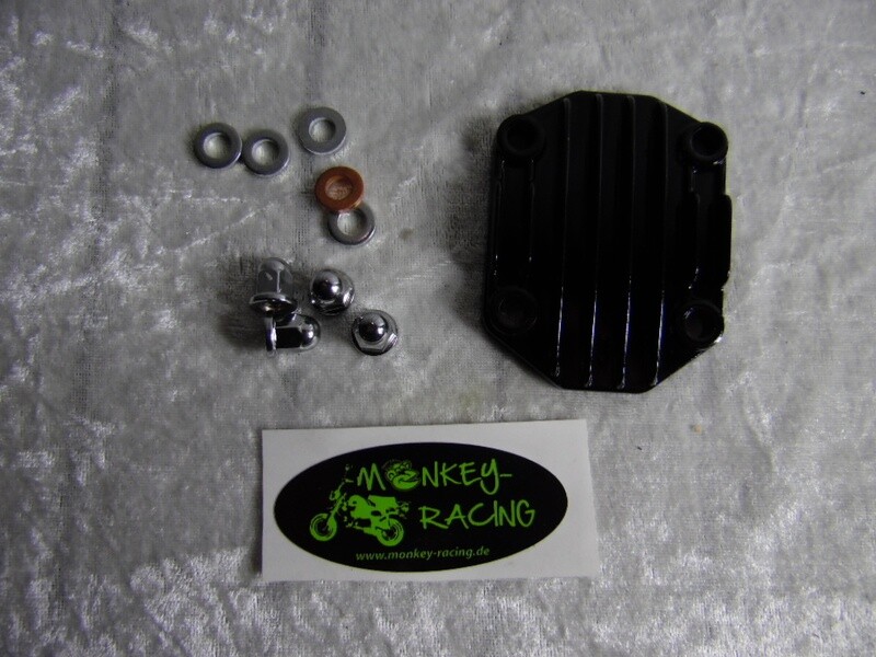 Zylinderkopdeckel vorn 125ccm schwarz