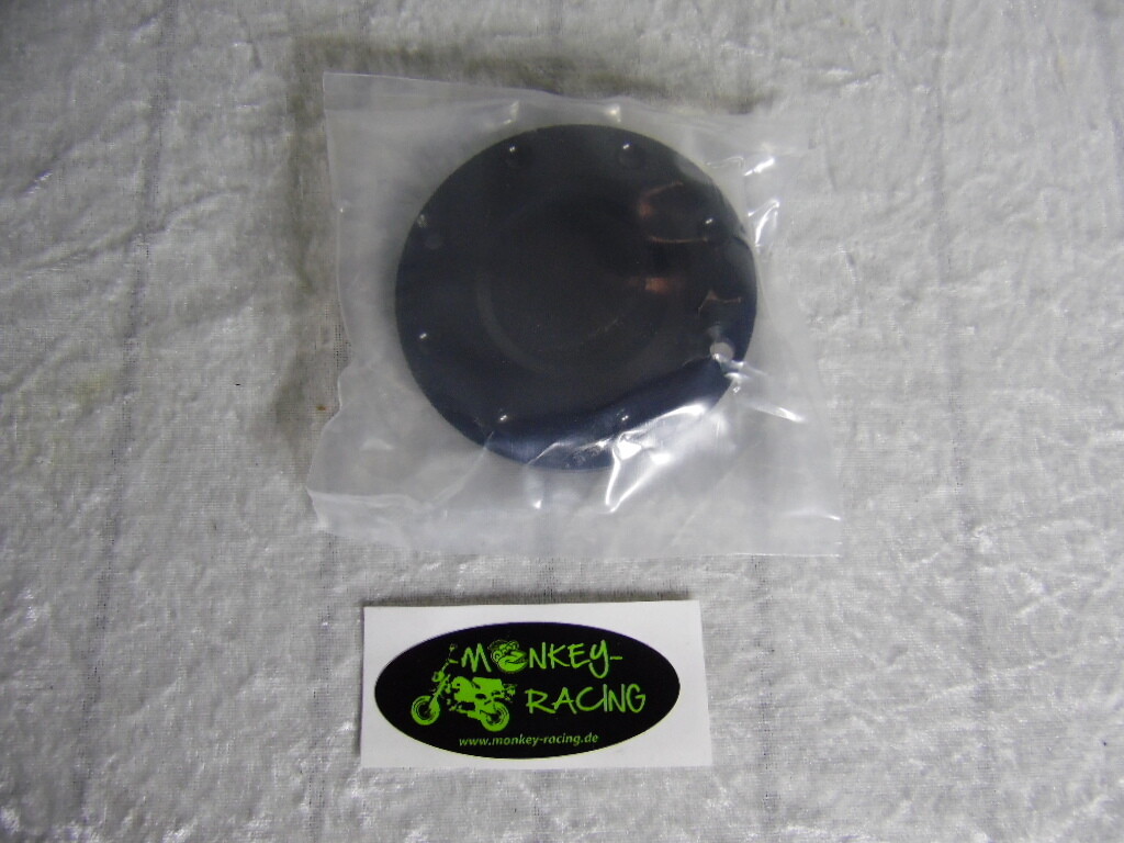 Kupplungsdeckelplatte rund CNC schwarz groß z.B. für Euro 4/5
