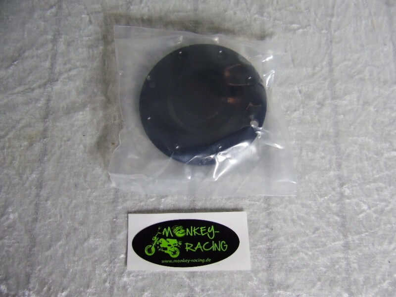 Kupplungsdeckelplatte rund CNC schwarz groß z.B. für Euro 4/5