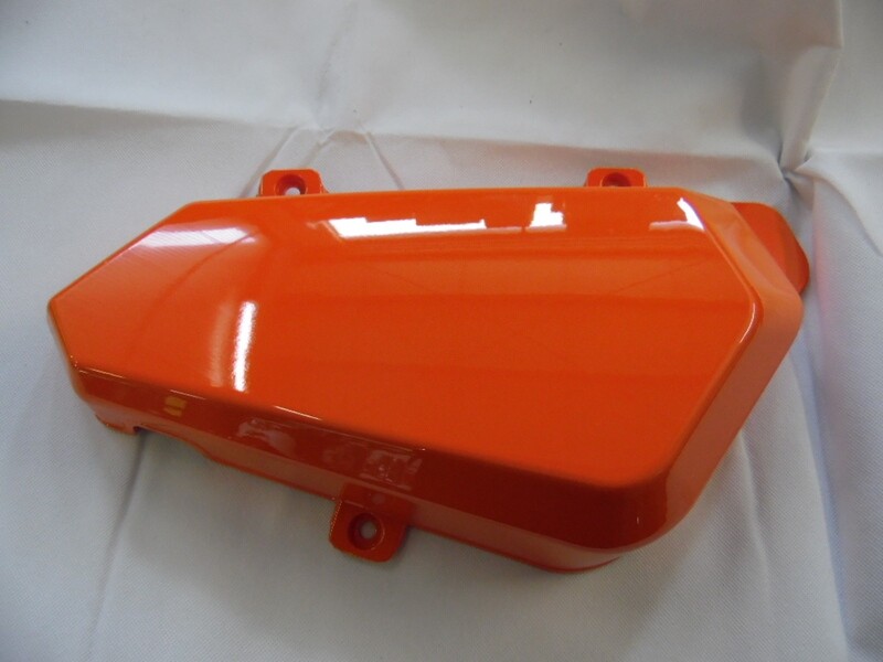 Seitendeckel T-Rex links orange