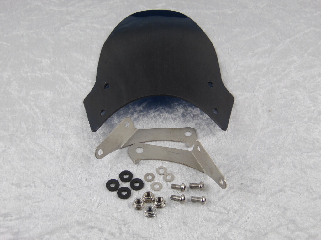 Windschild smoked