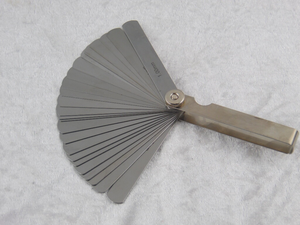 Fühlerlehren Set 25-teilig, 0,04 - 1,00mm