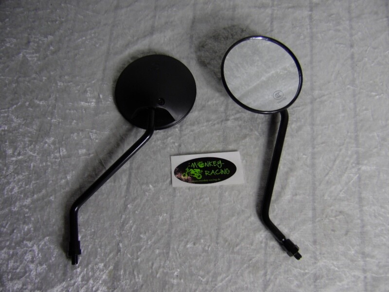 Spiegel Set SkyTeam SkyMini SkyMax schwarzer Halter