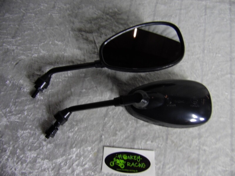 ​Spiegel Set SkyTeam SkyMini SkyMax oval schwarz