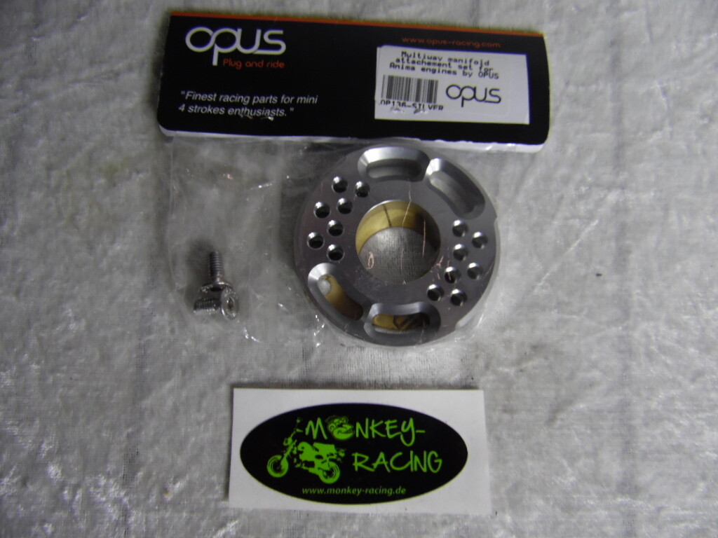 Vergaser Drehplatte Opus silber, für ZS-190/212 und Daytona Anima