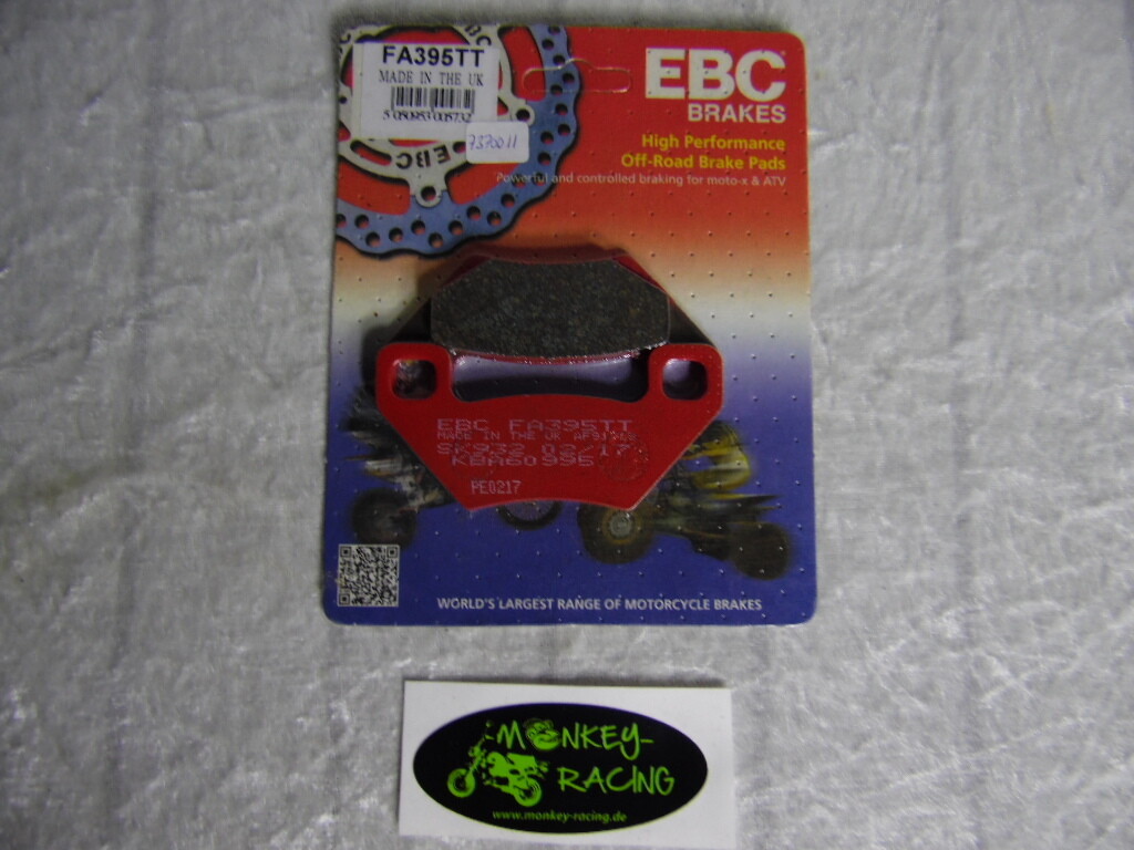 Bremsbeläge hinten für Dax Scheibenbremskit 10&quot; EBC