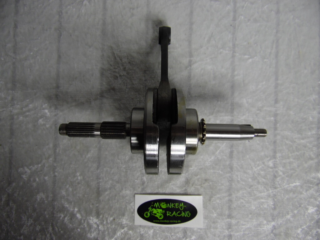 Kurbelwelle Lifan 140 mit 59mm Hub, mit 15mm Pleuelauge