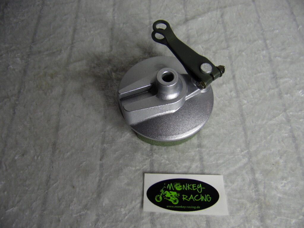 Bremsankerplatte silber SkyMini Monkey hinten