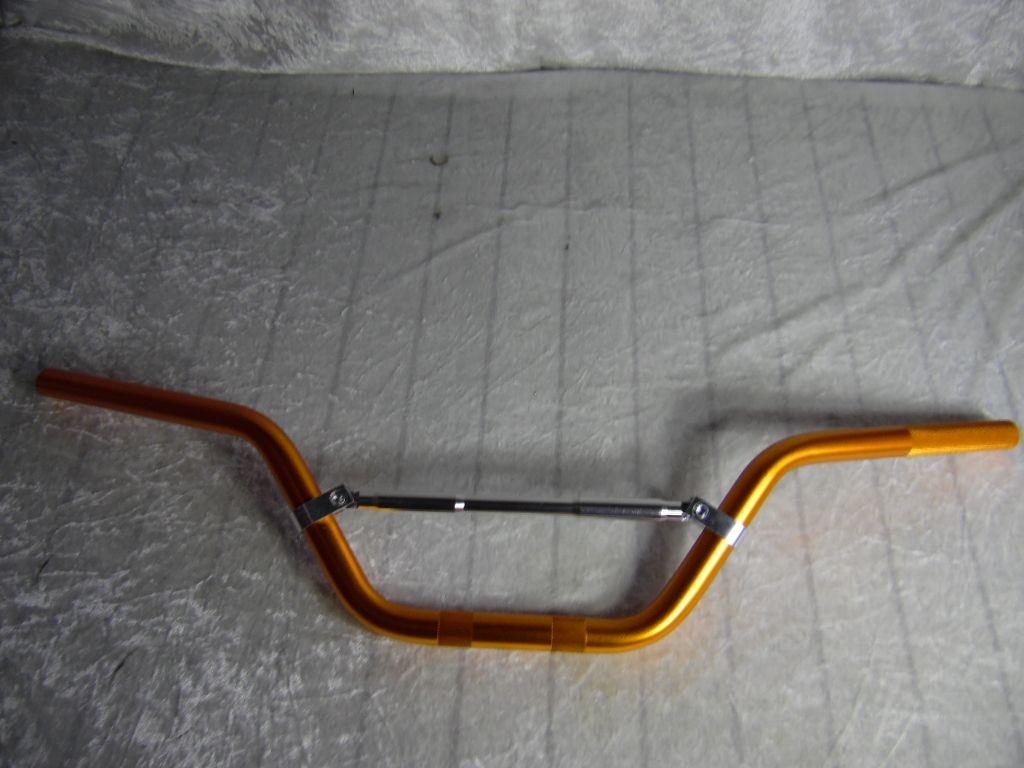 ​Lenker Alu mit Strebe 22mm gold