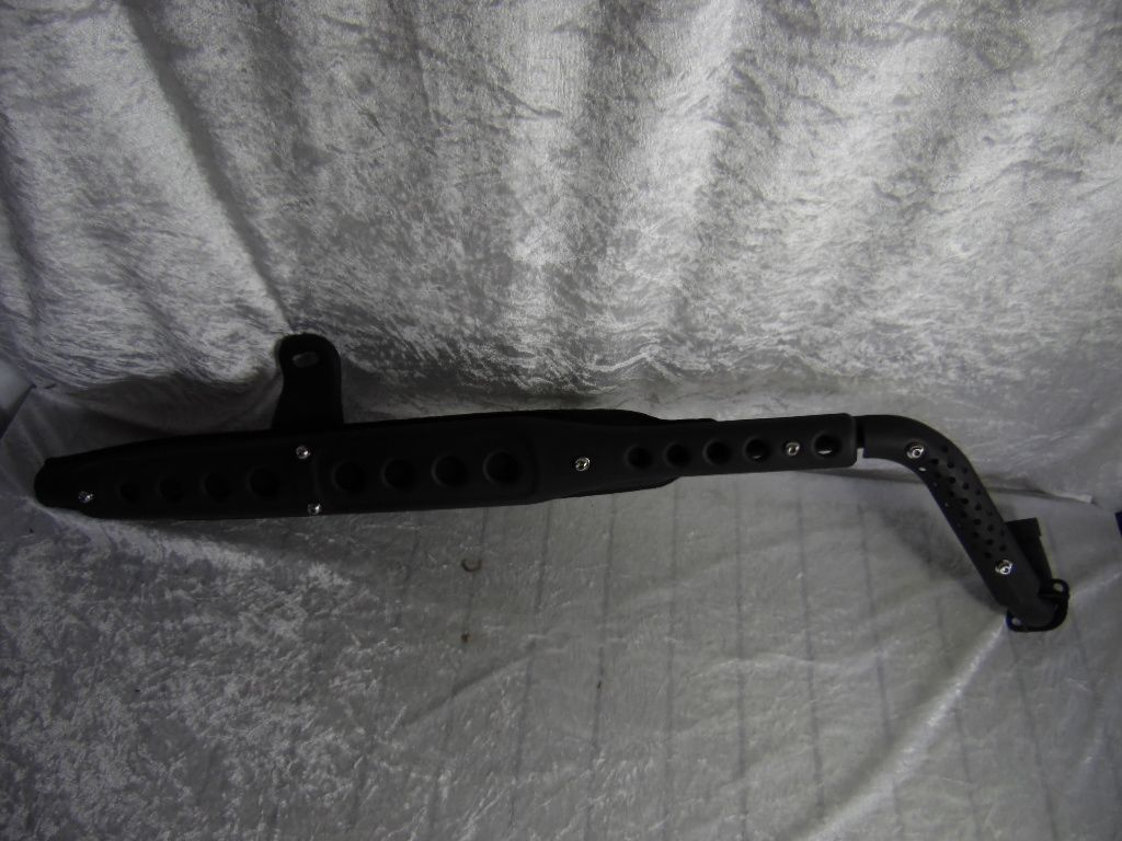 SkyTeam SkyMax 125 Auspuff Euro 3 schwarz mit schwarzer Blende