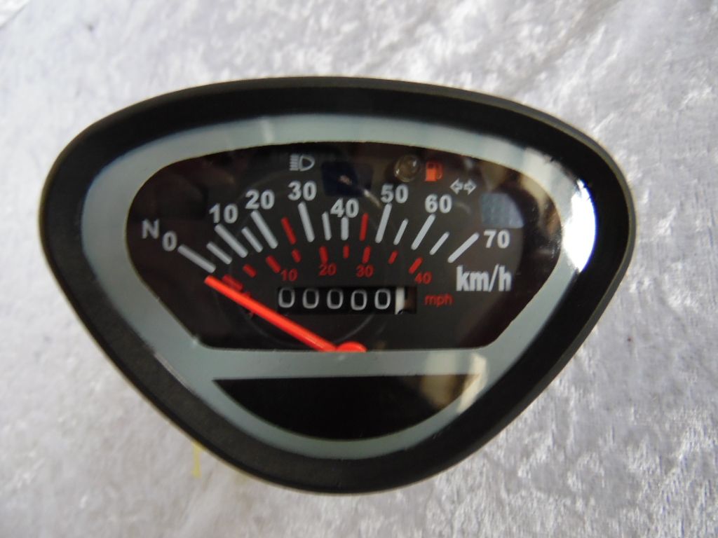 ​Tachometer Dax 70 km/h, mit Tankanzeige (für Tachowellenantrieb)