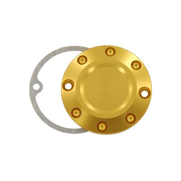 ​Kupplungsdeckelplatte rund gold CNC f. 50ccm
