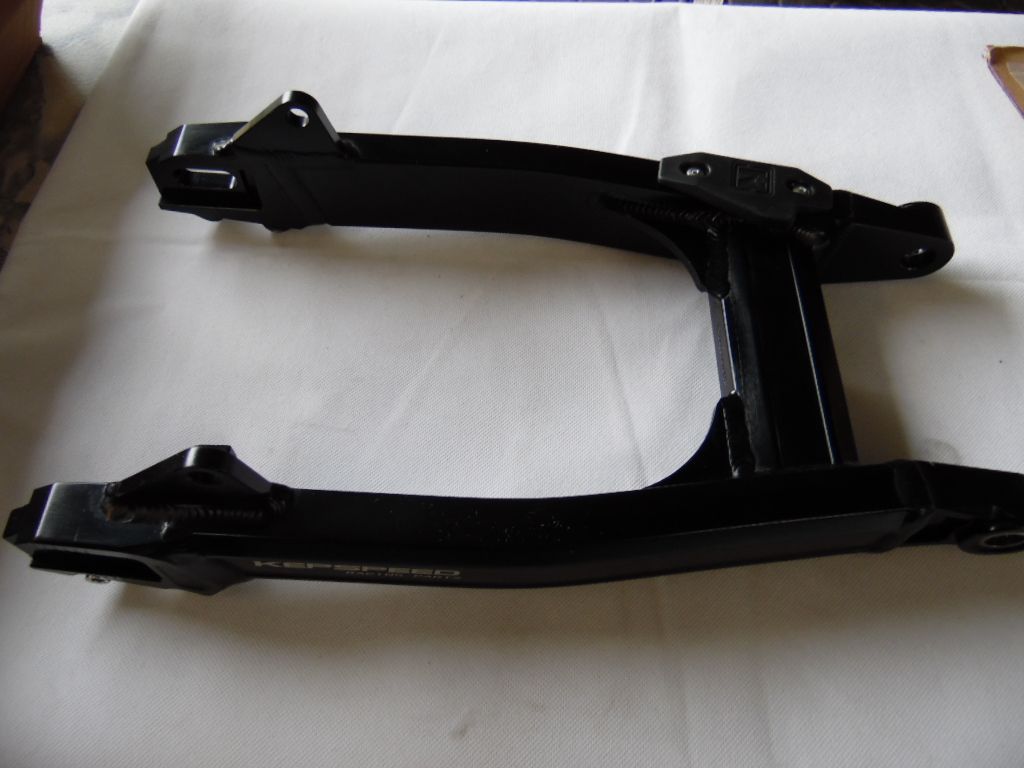 ​Kepspeed Alu Schwinge schwarz Monkey SkyMini +10cm mit Nadellager