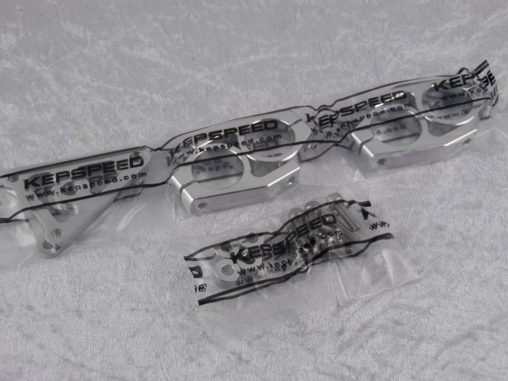 Lampenhalter Alu CNC silber für 30mm Standrohre