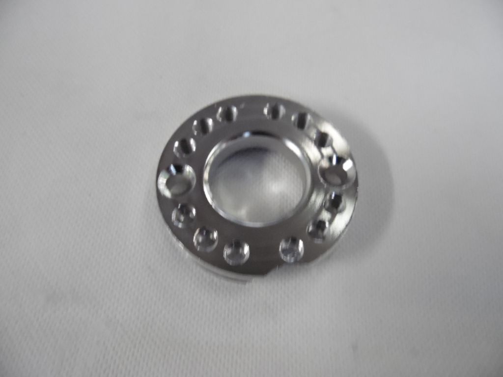 ​​​Vergaser Drehplatte 27mm silber