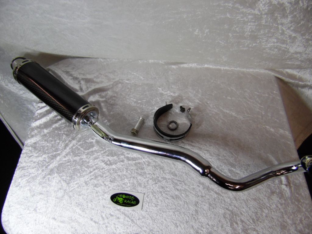 ​Auspuff Dax / SkyMax Carbon obenliegend