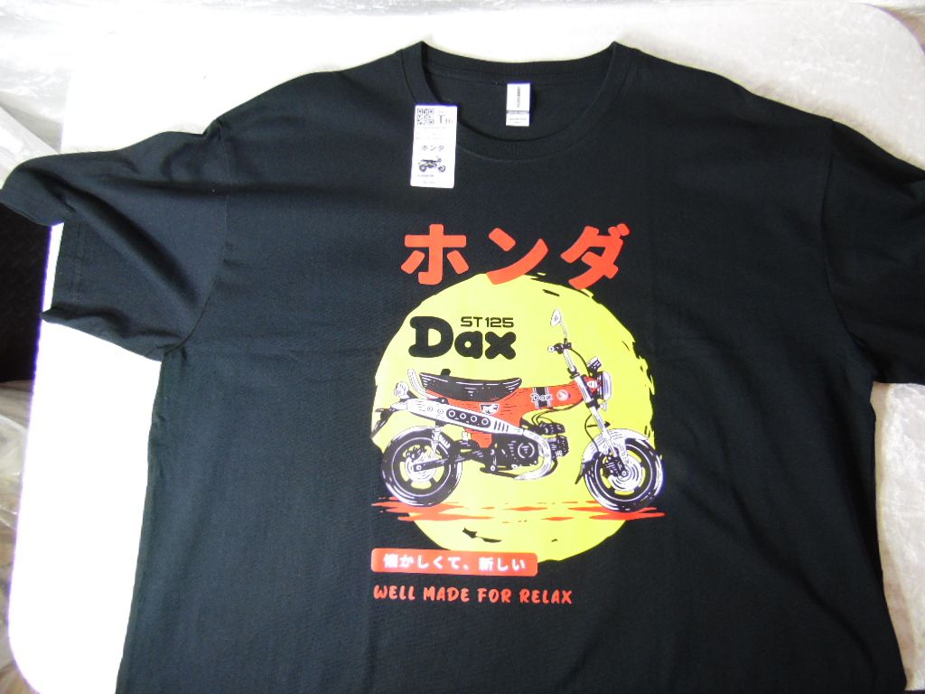 ​T-Shirt &quot;Honda Dax ST125&quot; black  XXL