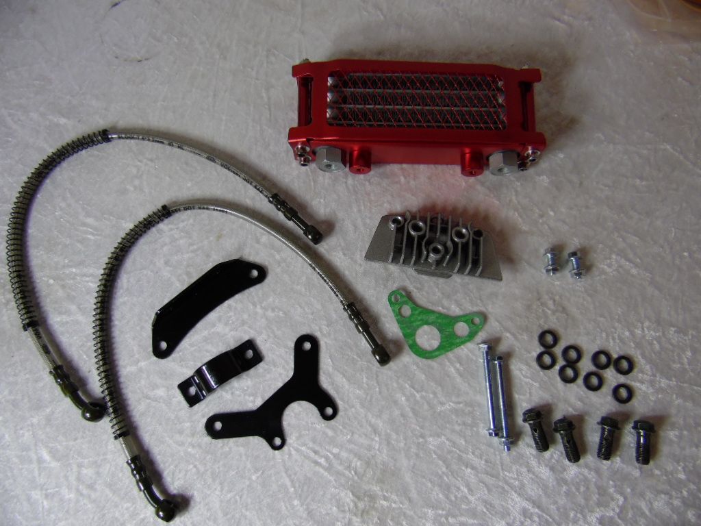 ​Ölkühler kompl. 3-Layer rot