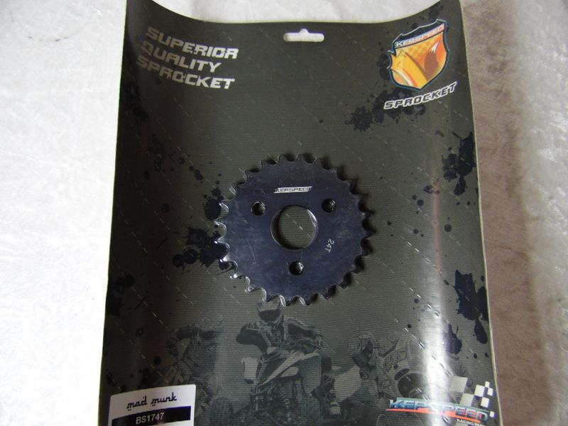 ​Kettenrad Monkey (3-Loch) Alu 24 Zähne schwarz