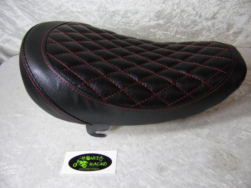 ​Sitzbank Monkey SkyMini new sport low Raute step rote Naht