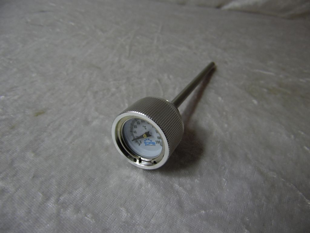 ​Ölthermometer lang,  bis 200°C (125ccm)