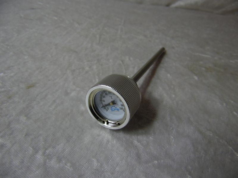 ​Ölthermometer lang,  bis 200°C (125ccm)