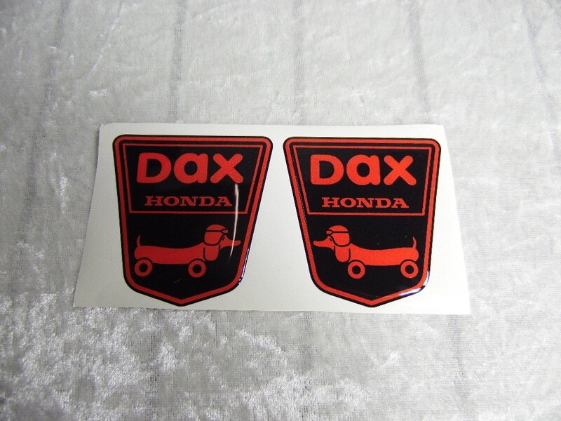 Funny Dog Sticker black/red