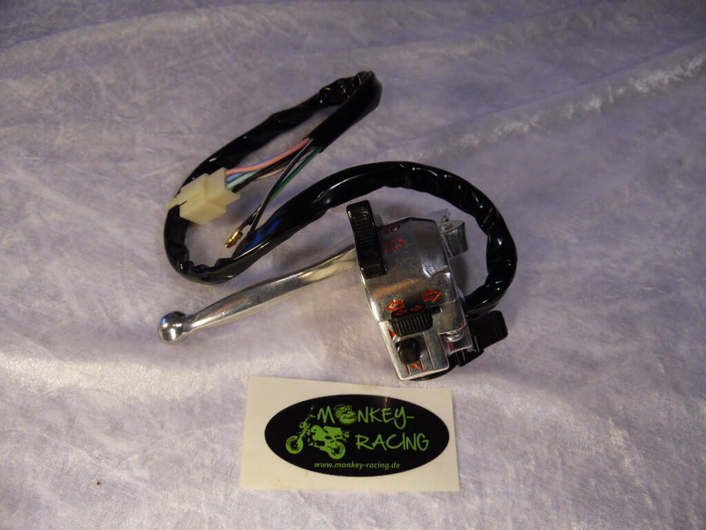 Lenkerarmatur links chrom Dax/Monkey Replika