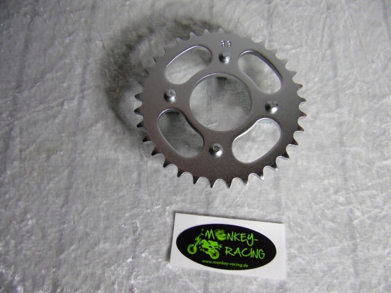 Kettenrad für Honda Dax und Replika alt (4-Pins) 33 Z