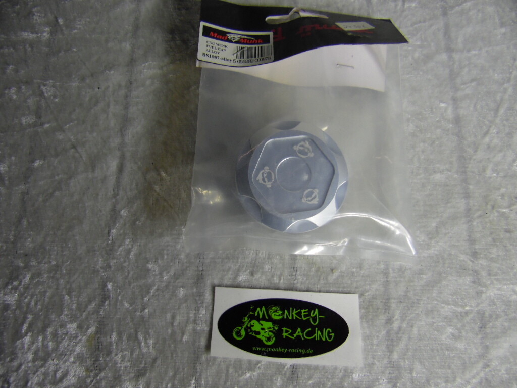 Tankdeckel SkyMini gr. Tankdeckel Alu CNC silber