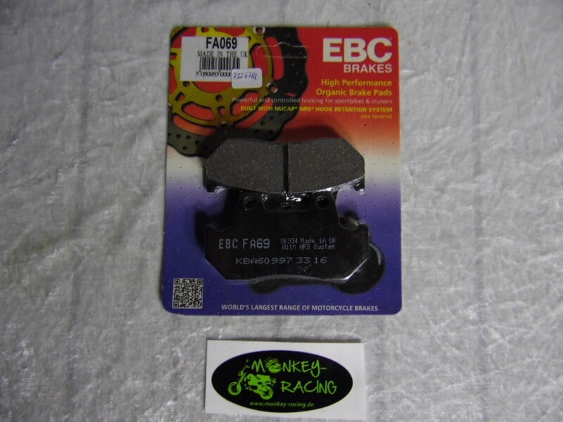 Bremsbeläge V-Raptor vorne EBC