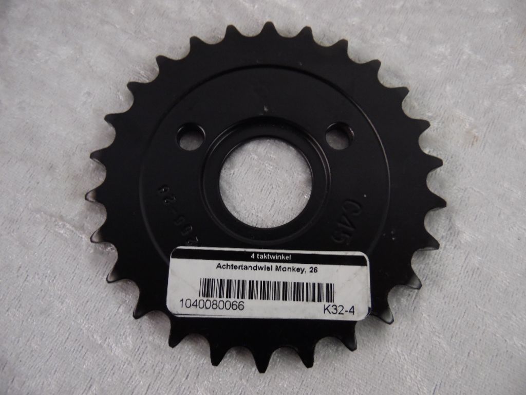 ​Kettenrad Monkey (3-Loch) 26 Zähne schwarz