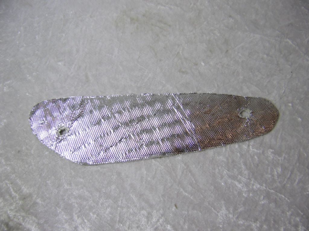 ​SkyTeam PBR Auspuffblende Hitzeschutz new sport