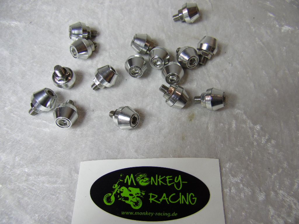 ​Felgen Schrauben Set SkyMini Monkey silber 16tlg.