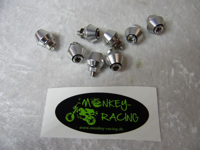 ​Felgen Schrauben Set SkyMini Dax silber 8tlg.
