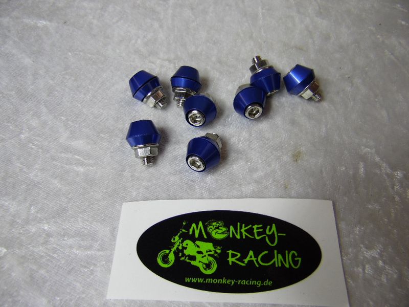 ​Felgen Schrauben Set SkyMini Dax blau 8tlg.