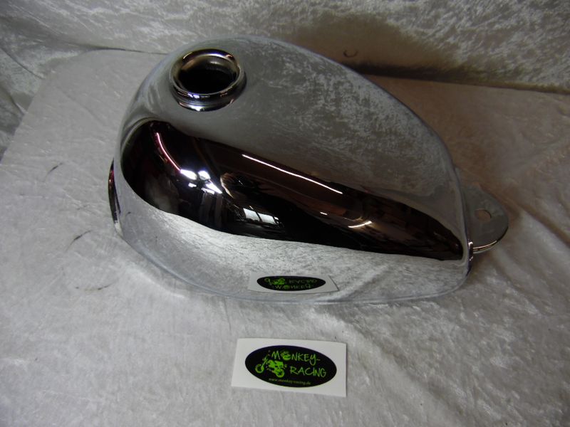 ​Tank SkyMini Euro 3, für gr. Tankdeckel chrom