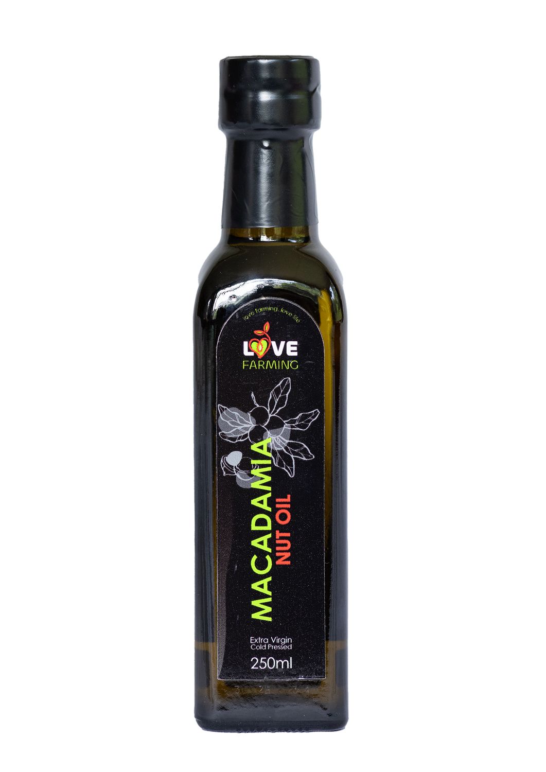 Cold-Pressed Extra Virgin Macadamia Nut Oil 250ml