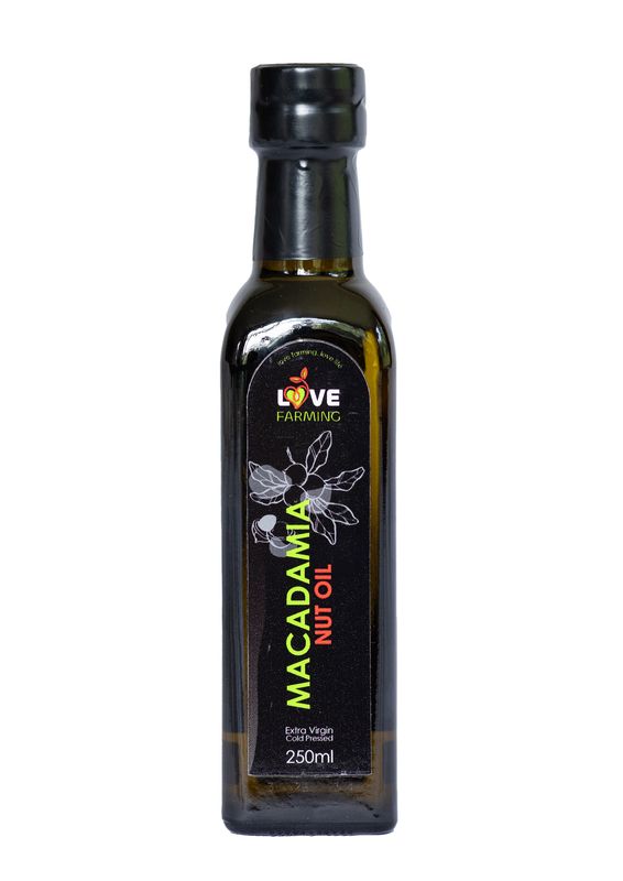 Cold-Pressed Extra Virgin Macadamia Nut Oil 250ml
