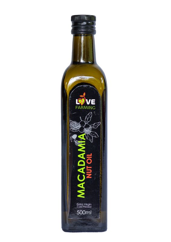 Cold-Pressed Extra virgin Macadamia Nut Oil 500ml