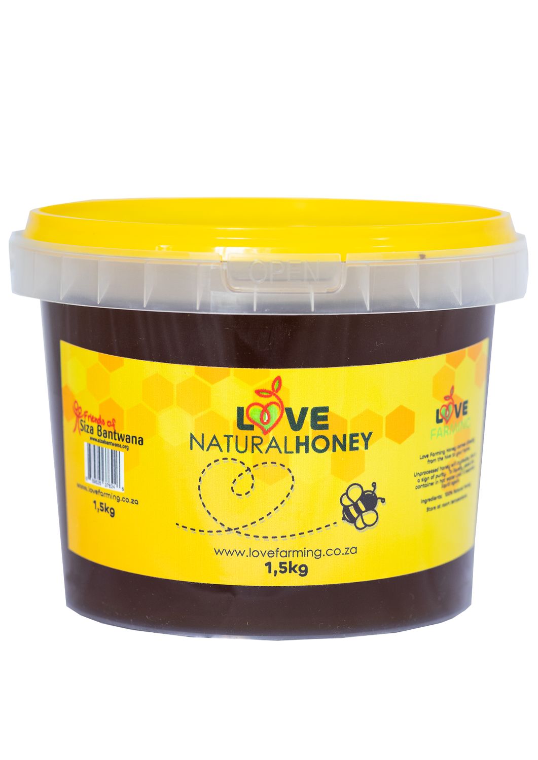 Honey 1,5kg Tub