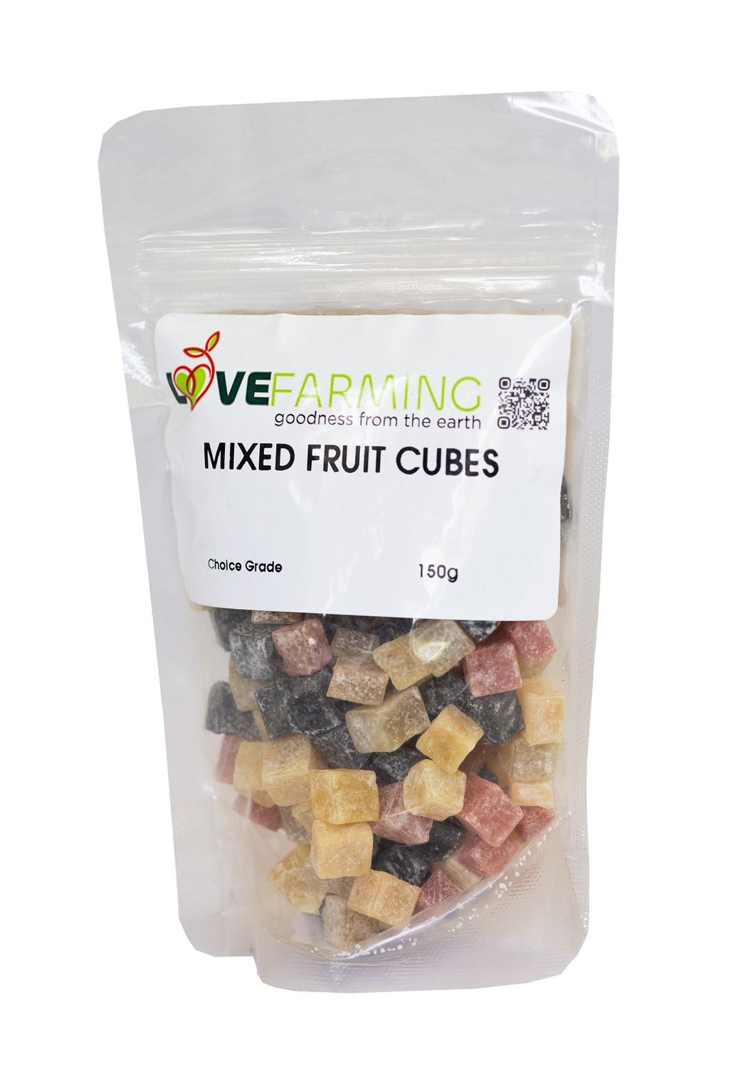 Mix Fruit Cubes 150g
