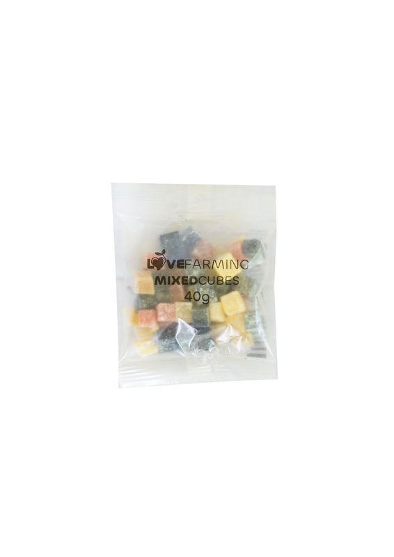 Mixed Fruit Cubes 40g