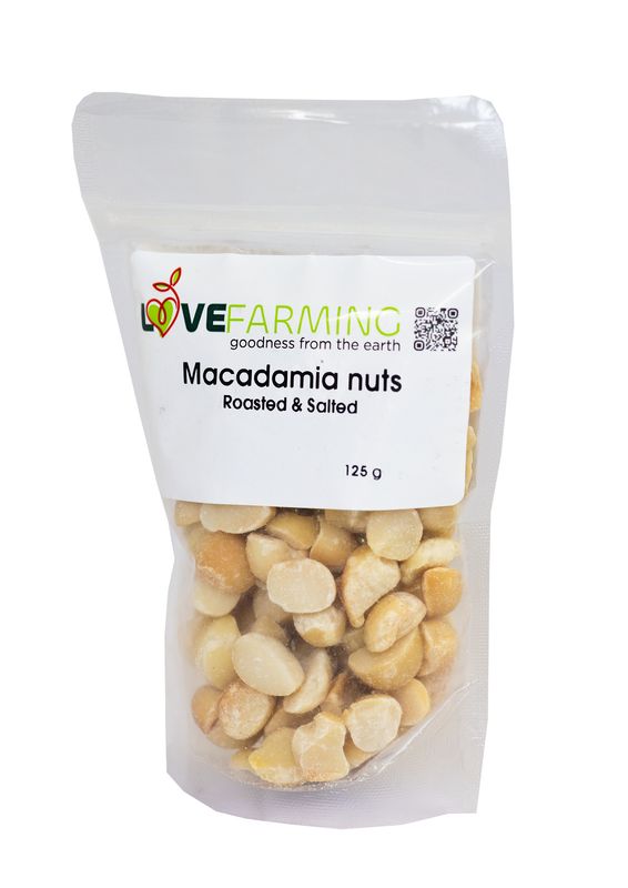 Macadamia Nuts - Roasted Salted 125g