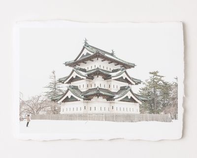 Hirosaki Castle - Special Limited Edition on handmade Washi Paper