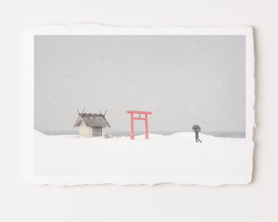 Sacrifice at Bakkai Shrine - Special Limited Edition on handmade Washi Paper