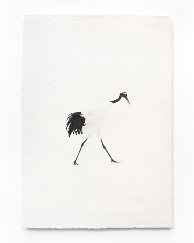 Tanchōdzuru #058 - Limited Edition Print on handmade Washi Paper